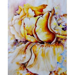 Gorgeous flower - Jean Jourdan : Acrylique sur toile - Galerie Arnaud