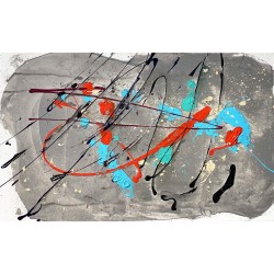 ART DECO - Ellie Sanchez-Galiano : Acrylique sur toile - Galerie Arnaud