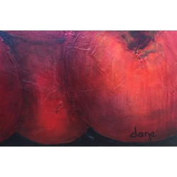 Pom pom pom - Dane : Acrylique sur toile - Galerie Arnaud