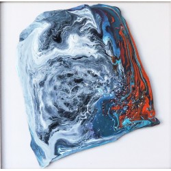 Desequilibre - Rita Vandenherrewegen : Acrylique sur plexiglas - Galerie Arnaud