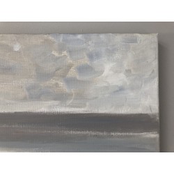 Ombre et lumière sur Pilat - Myriam Démarez : Acrylique sur toile - Galerie Arnaud