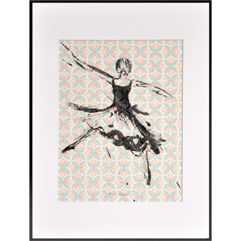 Ballerina II - Marcela Zemanova : Encre sur papier - Galerie Arnaud