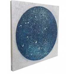 Ciel étoile - Fontanas : Acrylique sur toile - Galerie Arnaud