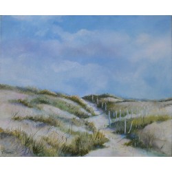 Le petit chemin dans les dunes