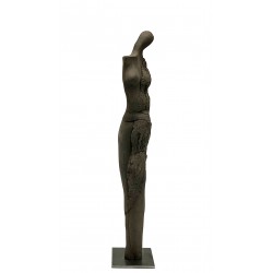 Black Sil - Sculpture - Joelle Laboue - Galerie Arnaud, La Rochelle