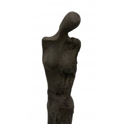 Black Sil - Sculpture - Joelle Laboue - Galerie Arnaud, La Rochelle