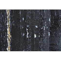 Matière noire - Bridg' : Acrylique sur toile - Galerie Arnaud