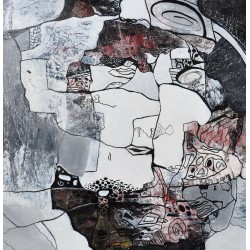 Visions terrestres - Michèle Klur : Acrylique sur toile - Galerie Arnaud, galerie d'art La Rochelle
