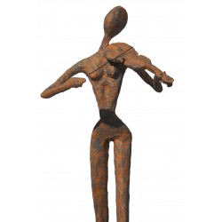 Montmartre au violon - ChrisB : Sculpture - Galerie Arnaud la Rochelle