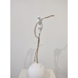 Elegante - Pierrette Dijonneau : Platre modelé - Galerie Arnaud La Rochelle
