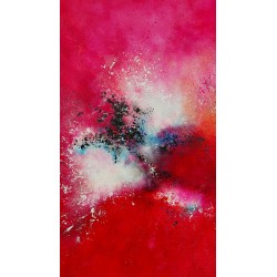 Convergence - Milla Laborde : Acrylique sur toile- Galerie Arnaud la rochelle