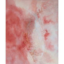 La vie en rose - Milla Laborde : Acrylique sur toile- Galerie Arnaud la rochelle