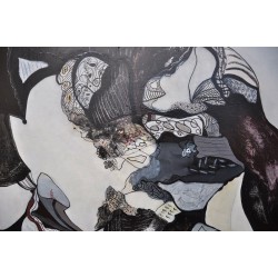 Les floralies - Michèle Klur : Acrylique sur toile - Galerie Arnaud, galerie d'art La Rochelle