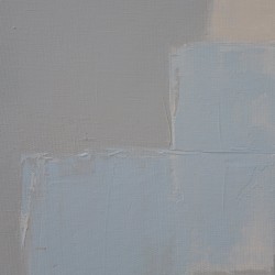 La douceur d’un ciel d’hiver - Sylvie B. : Acrylique sur toile - Galerie Arnaud, la rochelle