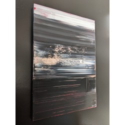 Black storm - Benoit Guerin : Acrylique sur toile - Galerie Arnaud