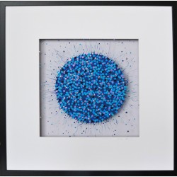 Rêve bleu  - Rita Vandenherrewegen : Acrylique sur plexiglass - Galerie Arnaud