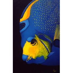 501 fish - Patrick Chevailler : Edition sur toile - Galerie Arnaud