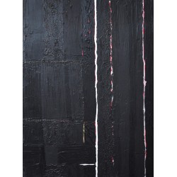 En noir - Bridg' : Acrylique sur toile - Galerie Arnaud