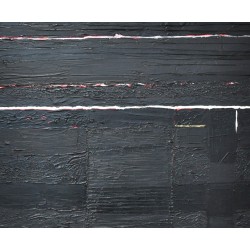 En noir - Bridg' : Acrylique sur toile - Galerie Arnaud